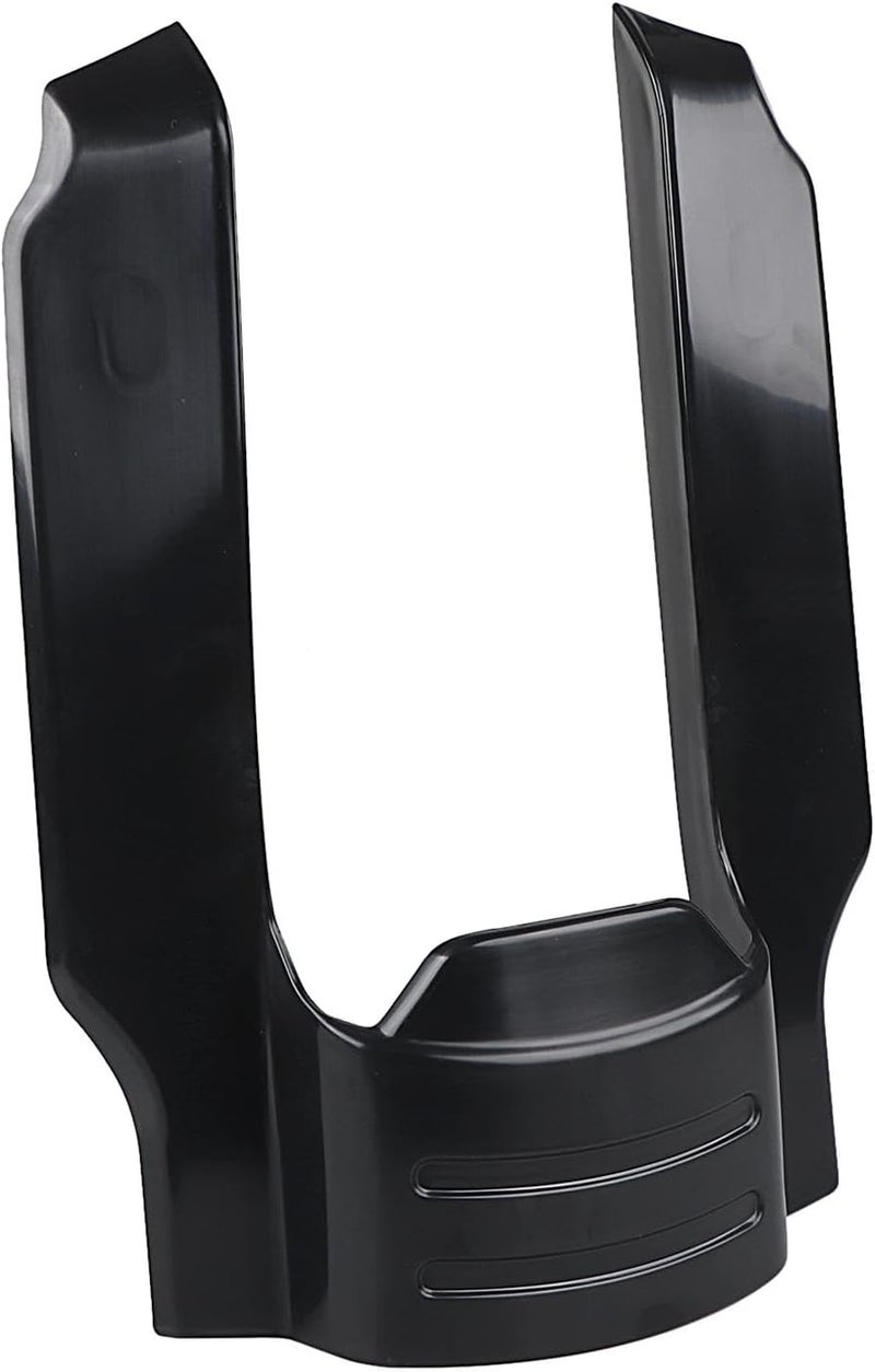XMMT Rear Fender Extension Stretched Filler 5 Inch Compatible with Harley Touring Road King Street Glide 1996-2008,Unpainted Black - Image 1
